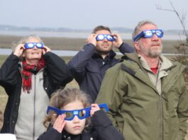 Pres det sidste ud af sommerferien: Oplev en sjælden solformørkelse med hele familien Solformørkelse myrthuegård (66)